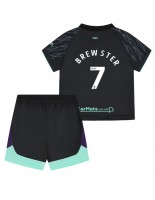 Sheffield United Rhian Brewster #7 Venkovní dres pro děti 2024-25 Krátký Rukáv (+ trenýrky)